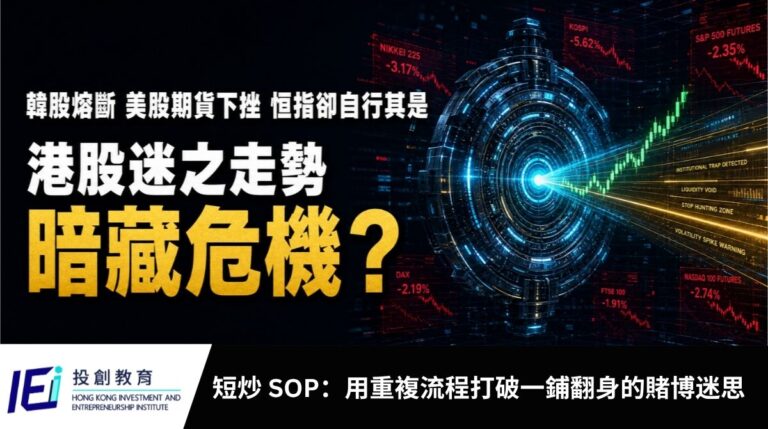 港股在窄區間反覆橫行,該入場還是收手?Ringo Sir 的判市系統怎樣為市場環境評級