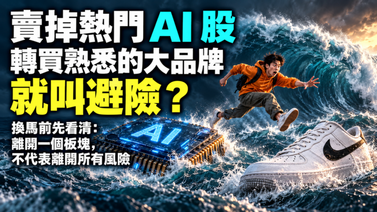 賣掉 AI 股買 Nike就算避險?Ringo Sir 拆解換馬盲點:股票名稱換了,原本擔心的風險可能仍在