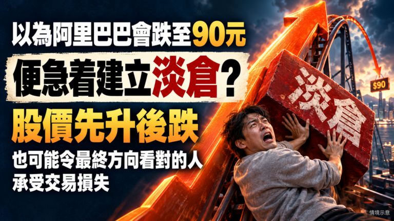 曾看阿里巴巴跌至90元,為何未必適合立即沽?從9988案例拆解看淡預期、股價反應與當下交易條件